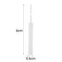 10 stuks reinigingsborstels 6x0,5 cm anti-verstopping douchekop toetsenbord telefoon gaten en spleten nylon borstel diepe reiniging stof en vuil 5
