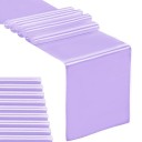 10 stuks satijnen tafellopers 30,5x273 cm Zijdeachtige decoraties voor bruiloften, verjaardagsfeesten, banketten, elegante tafelversiering 10