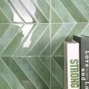 10 unidades de azulejos autocolantes 29 x 23 cm efeito 3D azulejos à prova de água em forma de V decoração de parede para a cozinha e casa 2