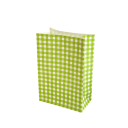 10 unidades de Bolsas de Papel Kraft de Colores 23 x 15 x 8 cm Diseño de Cuadros Bolsas de Regalo para Fiesta Festival Boda Cumpleaños 3