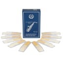 10 unidades de lengüetas para saxofón alto 8 x 1,6 x 0,37 cm Tamaño 2,5 Caña de dureza media Accesorios para instrumentos musicales para tono Bb 1