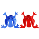 10 unidades de ranas saltarinas juguete para niños Juego interactivo padre-hijo Desarrollo motorico Ranas adorables Colores aleatorios Regalo 6