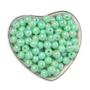 100 bucăți 6 mm mărgele acrilice Formă rotundă Acril Potrivit pentru brățări cercei coliere Crearea decorațiunilor Fabricarea bijuteriilor Mărgelit 6