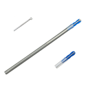 100 db akupunktúrás steril tű 0,22 x 13 mm rozsdamentes acélból vezetőcsővel CE Egyszer használatos éles tűk terápiához 2