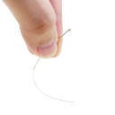 100 de bucăți de ace de acupunctură sterile 0,25 x 25 mm din oțel inoxidabil Ace de unică folosință pentru acupunctură, masaje, fizioterapie 3