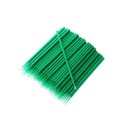100 de bucăți de pensule pentru pictură de 10 cm Stilou de retușare din plastic pentru lac Bețișoare fine de aplicare pentru reparații 7