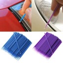 100 de bucăți de pensule pentru pictură de 10 cm Stilou de retușare din plastic pentru lac Bețișoare fine de aplicare pentru reparații 5