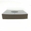 100 de bucăți țintă de hârtie pentru tir 14 x 14 cm Țintă rotundă Cercuri concentrice Punctaj 1–8 Pânză albă cu centru negru 3