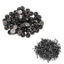 100 ks kovové připínáčky na nástěnku cca 8 mm kancelářské špendlíky pro připnutí poznámek dokumentů a fotografií 3