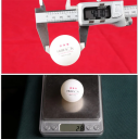 100 ks pingpongové míčky 40 mm 2,8 g ABS plast Tréninkové míčky na stolní tenis Bílá sada pro trénink i zábavu Raketové sporty 2