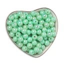 100 pièces de perles en acrylique de 6 mm Forme ronde Acrylique Convient pour bracelets boucles d'oreilles colliers Création 6