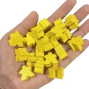 100 puunukkea 16 x 16 mm Varaosat pöytäpeleihin Erivärisiä 9