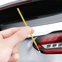 100 Stück Pinsel zum Malen 10 cm Kunststoff Retuschierpinsel für Lack Feine Applikationsstäbchen zur Reparatur von Details und feiner Retusche 4