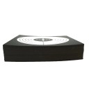 100 stuks schietpapierdoelen 14 x 14 cm Ronde geconcentreerde cirkels Puntenbeoordeling 1–9 Zwart doek wit doel Training precisie 2