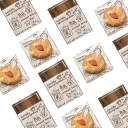 100 sztuk Samouzawierające się torby plastikowe 14 x 17 cm Przezroczyste opakowania na ciastka, cukierki i smakołyki Białe torby z motywami pieczenia i gotowania Świąteczne, Halloweenowe, opakowanie prezentowe 3