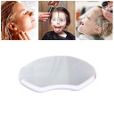 100 unidades de escudos faciais descartáveis 9×20 cm Máscaras transparentes de maquilhagem e duche Utensílios de cabeleireiro Proteção ao pintar cabelos 3