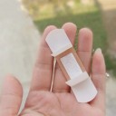 100 unidades de pensos adesivos impermeáveis cor da pele Estéreis hipoalergénicos pensos para feridas Pensos respiráveis para kit de primeiros socorros 2