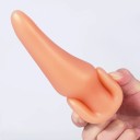 Mjuk silikon analplugg, storlek XL, 7,8 cm, ergonomisk form, diskret förpackning 6