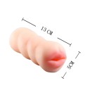 Konstgjord mun 13 x 5 cm realistisk design detaljerad textur flexibelt material ergonomisk form lätt underhåll diskret förpackning 3