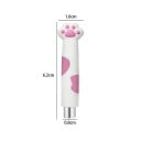 Kattepoteformet neglemagnet 6,2 x 1,6 x 0,8 cm katteøjeeffektmagnet til gel neglelak neglekunst manicure dekorationsværktøj 4