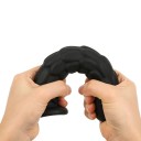 Silikon buttplug storlek L med våg för behaglig stimulering och enkelt underhåll, diskret förpackad för din maximala komfort 3