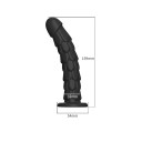 Silikon buttplug storlek L med våg för behaglig stimulering och enkelt underhåll, diskret förpackad för din maximala komfort 5