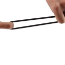 Set med tre chokeringar i silikon med olika storlekar och stimulerande bollar Diskret förpackning 5