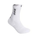 Unisex halkfria sportstrumpor elastiska ventilerande löpfotbollsträning mitt på vaden 3