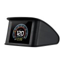 Digital hastighetsmätare fordonsdator OBD2 HUD 6,8x4,6x7,3 cm 9 visningslägen Hastighetslarm Bränsleförbrukning Oljetemperatur Turbintryck 2