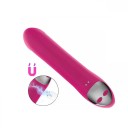 Rosa U-formad vibrator med värme, 10 vibrationslägen, dubbel stimulering, magnetisk USB-laddning, vattentät, Diskret förpackning 6