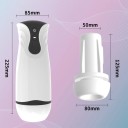 Sug och vibrerande masturbator 22,5 cm med 4 suglägen och 10 vibrationslägen med realistisk insats, USB-laddning, diskret förpackning 2