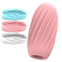 Mini onani kopp för män med räfflad insida av mjukt material 4x2 cm, diskret förpackning 7
