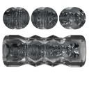Manlig onani med ergonomisk form och realistisk inredning, vattentät 14x5,5 cm, diskret förpackning 5