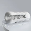 Manlig onani med ergonomisk form och realistisk inredning, vattentät 14x5,5 cm, diskret förpackning 7