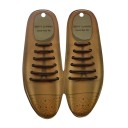 Set med 12 silikonelastiska skosnören utan knytband Gummi Elastiska skosnören Bekväma skosnören Sneakers Barnskor Sportskor 4