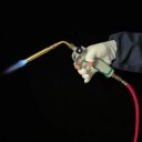 LPG-svetspistol dubbelströmbrytare 1,6 m gummislang Handhållen gasbrännare Industriell lödning Reparation DIY 4
