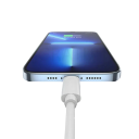 Snabbladdningskabel 30W Lightning iPhone iOS och USB C 1m Dataladdningskabel 4A Apple Laddare Tillbehör 3