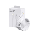 Snabbladdningskabel 30W Lightning iPhone iOS och USB C 2m Dataladdningskabel 4A Apple Laddare Tillbehör 2