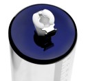 30,5x4,4cm penisvakuumpump med tryckmätare, utbytbar cylinder och handspakspump, diskret förpackning 5