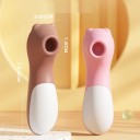 Mini rosa kvinnokarl 13 cm i form av en nallebjörn, 2 sugstyrkor, 10 suglägen, vattentät, batterier ingår ej, diskret förpackning 2