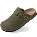 Mockakorktofflor med anatomisk innersula Vågstöd män och kvinnor hemtofflor Ergonomiska mjuka skor för dagligt bruk 4