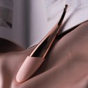 Dubbelsidig vibrator 15x2,5 cm, universell form för vaginal och anal stimulering, flexibel kropp, diskret förpackning 3