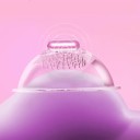 Set med 2 vibrerande bröstsugkoppar med fjärrkontroll, 10 vibrationslägen och 360° nippelstimulering rosa 28 mm diskret förpackning 3