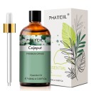 Eterisk olja 100ml med glasdroppare Aromaterapidoftolja för spridare Naturlig doft Avslappning Doft för hemmabruk 15