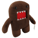 Plyschleksak Domo-kun 20 cm japansk maskot Söt plysch Ikonisk karaktär Rumsdekoration Originalpresent till animefans 1