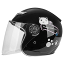 Kinder-Klapphelm für Motorradfahrer 5-12 Jahre Schützender Motorradhelm Maße 23 x 27 x 20 cm Sicherer PP-Kunststoff Bequeme Polsterung 1