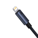 Snabbladdningskabel USB C till Lightning 1 m PD 20W laddnings- och synkroniseringskabel 480 Mbps högkompatibilitet dataöverföring 5
