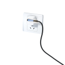 Snabbladdningskabel USB A till USB C 1m 100W 7A Knäkoppling 90 graders QC4.0 PD LED-ljus Dataöverföring 480Mbps Laddkabel 6