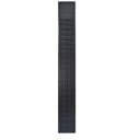 Baravtappningsmatta för tvättade glas Halkfri svart matta av flexibelt PVC med täta utstickare för vattenavrinning 2