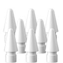 Sada 8 náhradních hrotů pro dotykové pero Kompatibilní s Apple Pencil 1 a 2 generace Jemné špičky pro kreslení a psaní 3